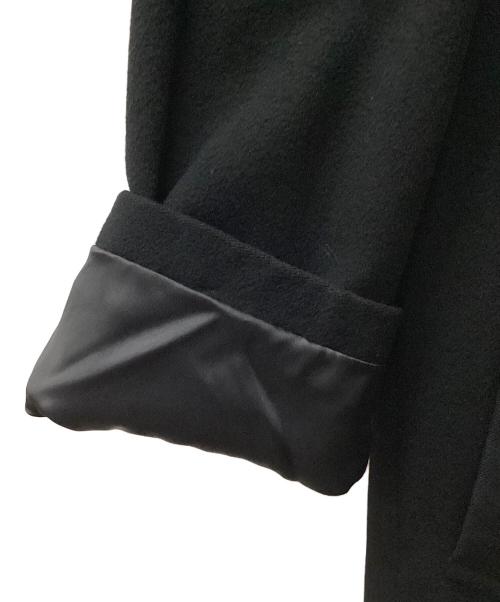 EQUES（エクエス）EQUES (エクエス) カシミヤコート ブラック サイズ:LLの古着・服飾アイテム