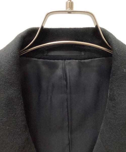 EQUES（エクエス）EQUES (エクエス) カシミヤコート ブラック サイズ:LLの古着・服飾アイテム