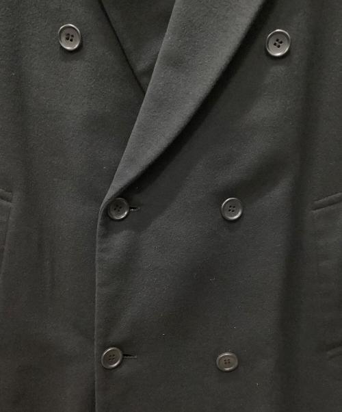 EQUES（エクエス）EQUES (エクエス) カシミヤコート ブラック サイズ:LLの古着・服飾アイテム