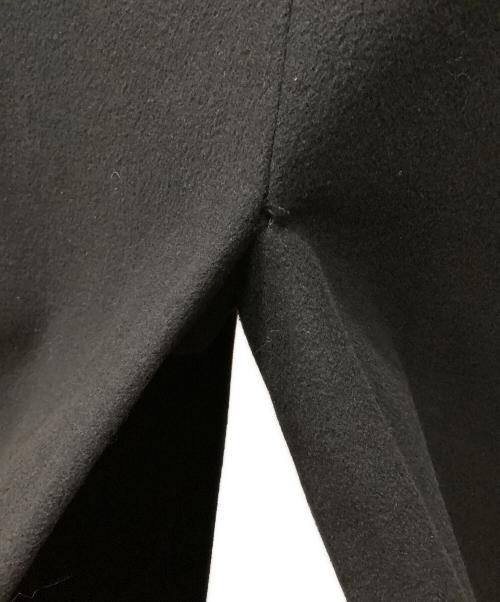 EQUES（エクエス）EQUES (エクエス) カシミヤコート ブラック サイズ:LLの古着・服飾アイテム