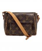 LOUIS VUITTONルイ ヴィトン）の古着「ショルダーバッグ モノグラム ヴィバシテPM」｜ブラウン