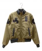 G-STAR RAWジースターロゥ）の古着「セルヴィッジボンバージャケット」｜ベージュ