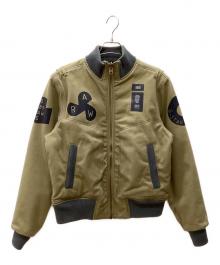 G-STAR RAW（ジースターロゥ）の古着「セルヴィッジボンバージャケット」｜ベージュ