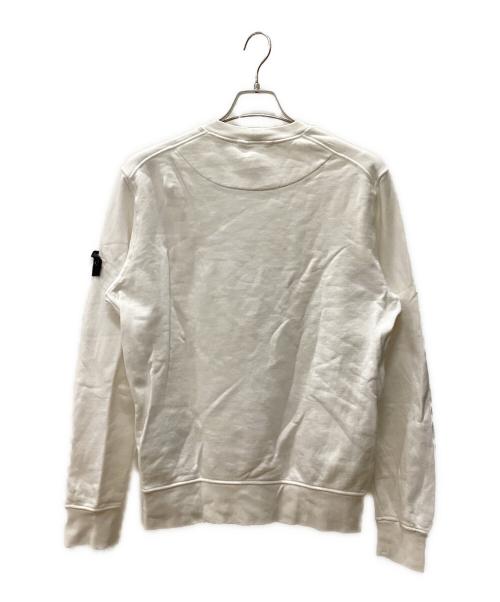 STONE ISLAND（ストーンアイランド）STONE ISLAND (ストーンアイランド) スウェット ホワイト サイズ:Ｍの古着・服飾アイテム