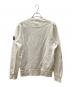STONE ISLAND (ストーンアイランド) スウェット ホワイト サイズ:Ｍ：25000円