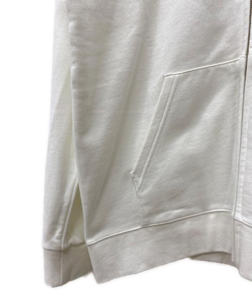 SUBCIETY（サブサエティ）SUBCIETY (サブサエティ) ジップパーカー ホワイト サイズ:XLの古着・服飾アイテム