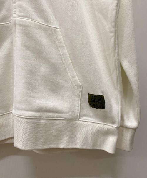 SUBCIETY（サブサエティ）SUBCIETY (サブサエティ) ジップパーカー ホワイト サイズ:XLの古着・服飾アイテム
