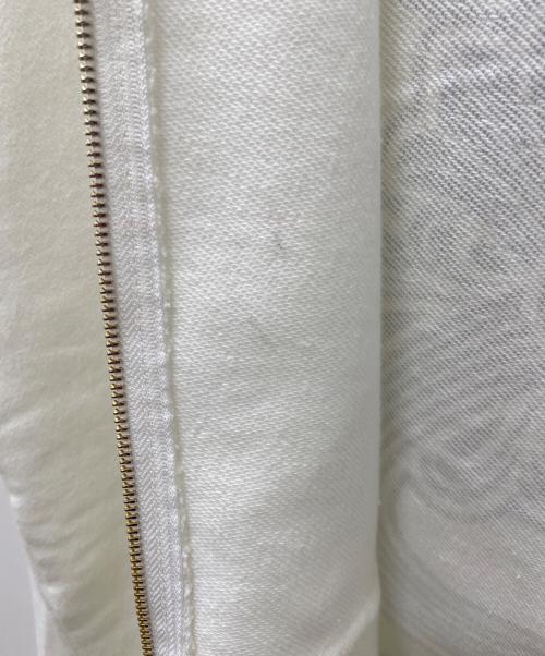 SUBCIETY（サブサエティ）SUBCIETY (サブサエティ) ジップパーカー ホワイト サイズ:XLの古着・服飾アイテム