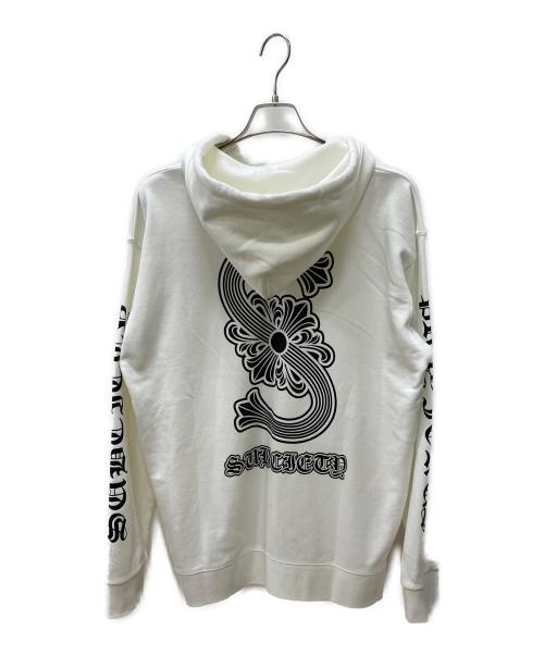 SUBCIETY（サブサエティ）SUBCIETY (サブサエティ) ジップパーカー ホワイト サイズ:XLの古着・服飾アイテム