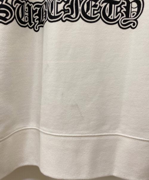 SUBCIETY（サブサエティ）SUBCIETY (サブサエティ) ジップパーカー ホワイト サイズ:XLの古着・服飾アイテム