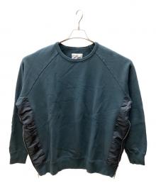 VIRGO（ヴァルゴ）の古着「SIZE ZIP MOSES SWT」｜グリーン