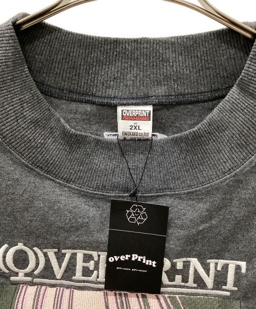 overprint（オーバープリント）overprint (オーバープリント) EYES グレー サイズ:2XL 未使用品の古着・服飾アイテム