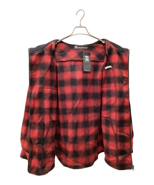 SABBAT13（サバトサーティーン）SABBAT13 (サバトサーティーン) フードジャケット レッド サイズ:Ｍ 未使用品の古着・服飾アイテム