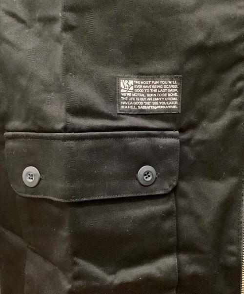 SABBAT13（サバトサーティーン）SABBAT13 (サバトサーティーン) ボンバージャケット ブラック サイズ:Mの古着・服飾アイテム