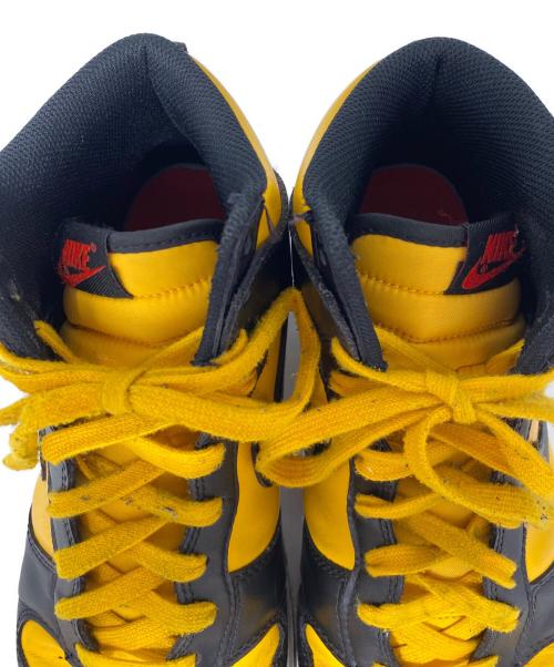 NIKE（ナイキ）NIKE (ナイキ) DUNK HI RETRO University Gol イエロー×ブラック サイズ:27cmの古着・服飾アイテム