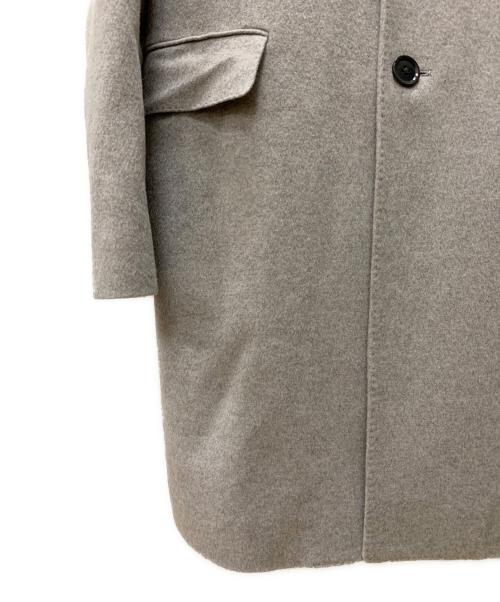 green label relaxing（グリーンレーベルリラクシング）green label relaxing (グリーンレーベルリラクシング) チェスターコート グレー サイズ:Lの古着・服飾アイテム
