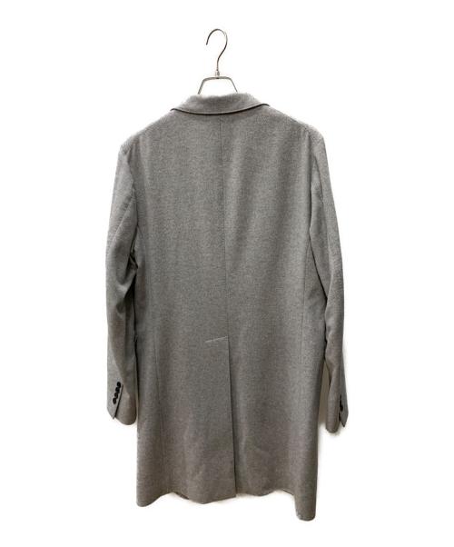 green label relaxing（グリーンレーベルリラクシング）green label relaxing (グリーンレーベルリラクシング) チェスターコート グレー サイズ:Lの古着・服飾アイテム