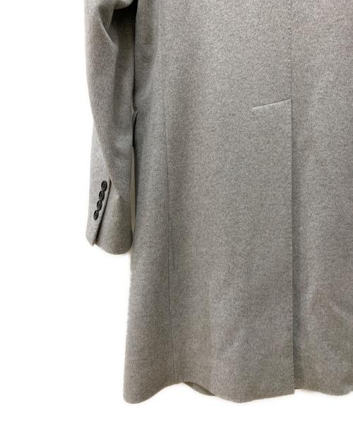 green label relaxing（グリーンレーベルリラクシング）green label relaxing (グリーンレーベルリラクシング) チェスターコート グレー サイズ:Lの古着・服飾アイテム