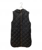 TAION×UNFILOタイオン×アンフィーロ）の古着「キルティングダウンベスト」｜ブラック