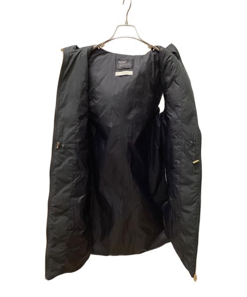 TAION（タイオン）TAION (タイオン) UNFILO (アンフィーロ) キルティングダウンベスト ブラック サイズ:Mの古着・服飾アイテム