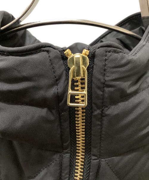 TAION（タイオン）TAION (タイオン) UNFILO (アンフィーロ) キルティングダウンベスト ブラック サイズ:Mの古着・服飾アイテム