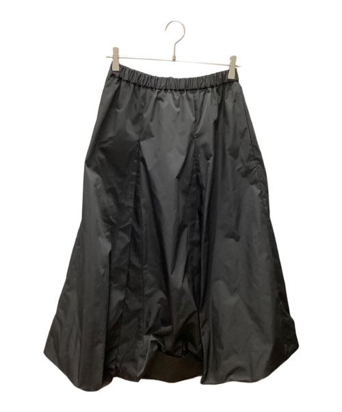ENFOLD（エンフォルド）ENFOLD (エンフォルド) バンピー・スカート ブラック サイズ:38の古着・服飾アイテム