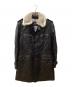 BURBERRY BLACK LABEL（バーバリーブラックレーベル）の古着「ラムレザーコート」｜ブラック