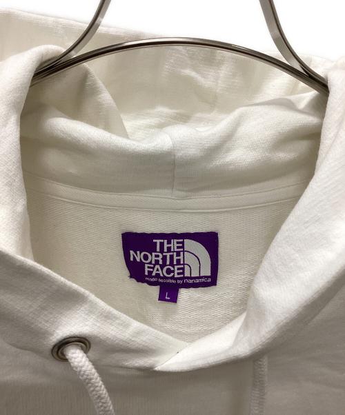 THE NORTH FACE（ザ ノース フェイス）THE NORTH FACE (ザ ノース フェイス) パープルレーベル 10ozマウンテンスウェットパーカー ホワイト サイズ:Lの古着・服飾アイテム