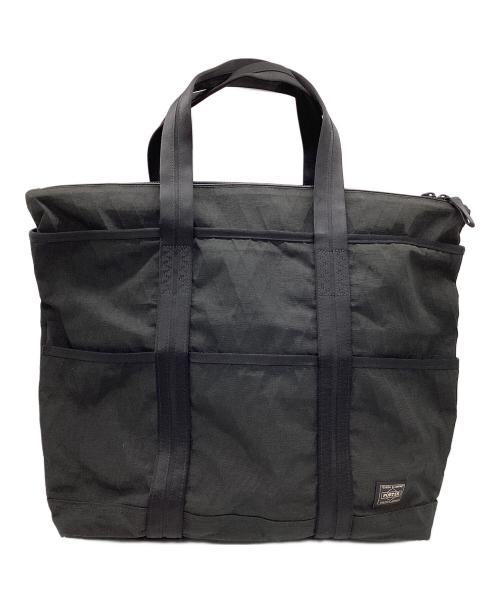 PORTER（ポーター）PORTER (ポーター) ハイブリッド トートバッグ ブラックの古着・服飾アイテム