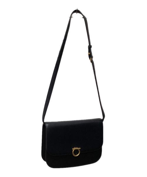 Salvatore Ferragamo（サルヴァトーレ フェラガモ）Salvatore Ferragamo (サルヴァトーレ フェラガモ) ショルダーバッグ ブラックの古着・服飾アイテム