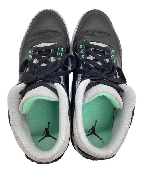 NIKE（ナイキ）NIKE (ナイキ) retro green glow ブラック サイズ:27cmの古着・服飾アイテム