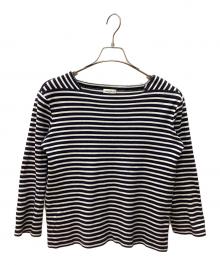 Saint Laurent Paris（サンローランパリ）の古着「長袖カットソー」｜ネイビー×ホワイト