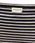 中古・古着 Saint Laurent Paris (サンローランパリ) 長袖カットソー ネイビー×ホワイト サイズ:XS：6000円