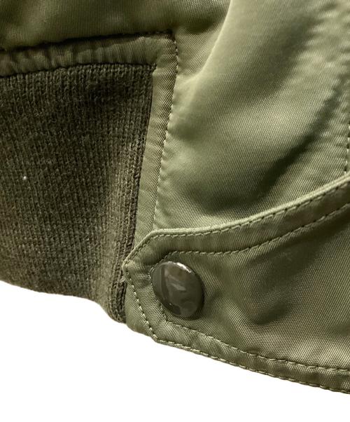 Saint Laurent Paris（サンローランパリ）Saint Laurent Paris (サンローランパリ) MA-1 ボンバージャケット オリーブ サイズ:44の古着・服飾アイテム