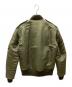 Saint Laurent Paris (サンローランパリ) MA-1 ボンバージャケット オリーブ サイズ:44：50000円