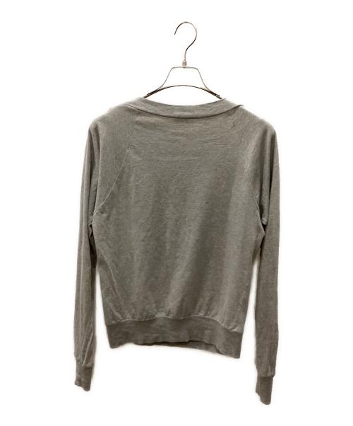 DIOR HOMME（ディオール オム）DIOR HOMME (ディオール オム) 長袖カットソー ライトグレー サイズ:Sの古着・服飾アイテム