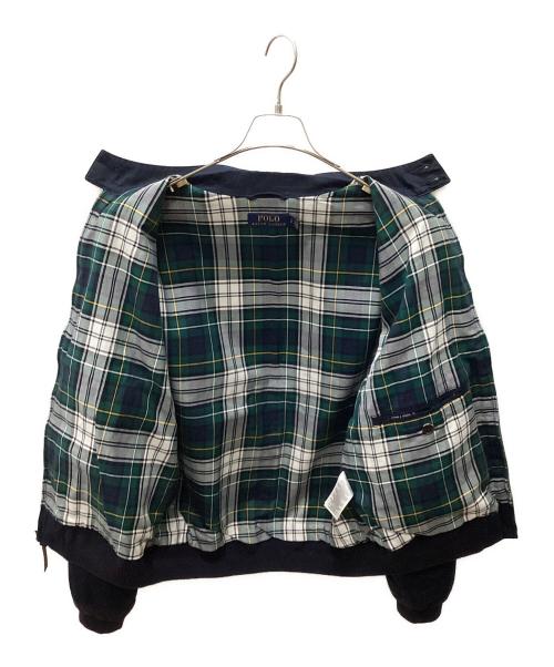 POLO RALPH LAUREN（ポロ・ラルフローレン）POLO RALPH LAUREN (ポロ・ラルフローレン) ハリントンジャケット ネイビー サイズ:Sの古着・服飾アイテム