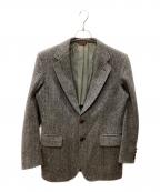 Harris Tweed×CRICKEREERハリスツイード×）の古着「テーラードジャケット」｜グレー