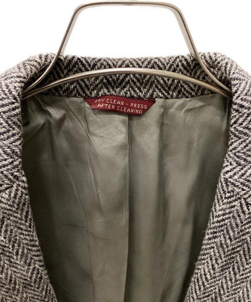 Harris Tweed（ハリスツイード）Harris Tweed (ハリスツイード) CRICKEREER テーラードジャケット グレー サイズ:表記無しの古着・服飾アイテム