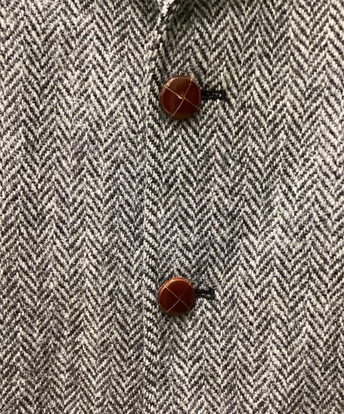 Harris Tweed（ハリスツイード）Harris Tweed (ハリスツイード) CRICKEREER テーラードジャケット グレー サイズ:表記無しの古着・服飾アイテム