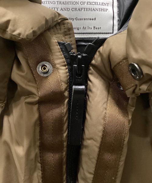 nano・universe（ナノ・ユニバース）nano・universe (ナノ・ユニバース) 西川ダウン (ニシカワダウン) ダウンジャケット ブラウン サイズ:XLの古着・服飾アイテム