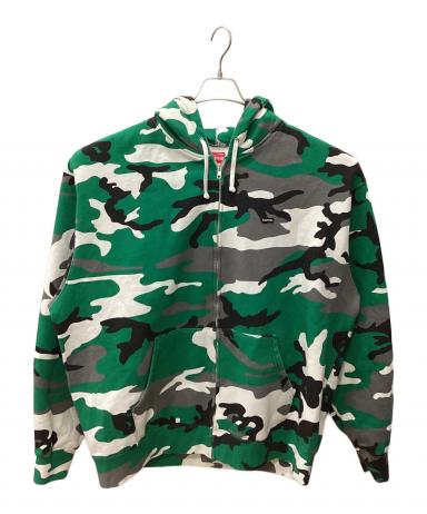中古・古着通販】SUPREME (シュプリーム) ジップパーカー グリーン