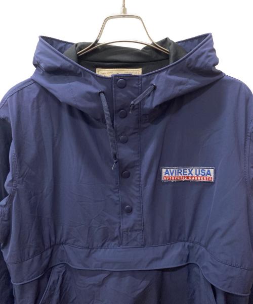 AVIREX（アヴィレックス）AVIREX (アヴィレックス) アノラックパーカー ネイビー サイズ:Lの古着・服飾アイテム
