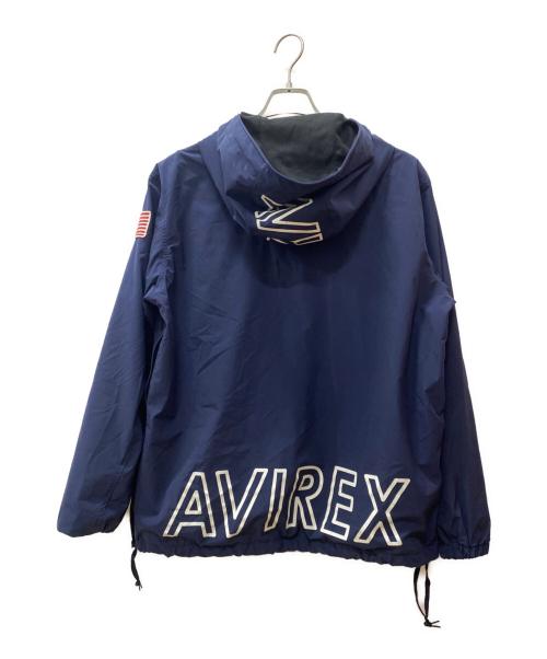 AVIREX（アヴィレックス）AVIREX (アヴィレックス) アノラックパーカー ネイビー サイズ:Lの古着・服飾アイテム