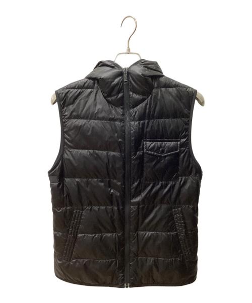 BLACK LABEL CRESTBRIDGE（ブラックレーベル クレストブリッジ）BLACK LABEL CRESTBRIDGE (ブラックレーベル クレストブリッジ) ライナー付ダウンジャケット グレー×ブラック サイズ:Lの古着・服飾アイテム