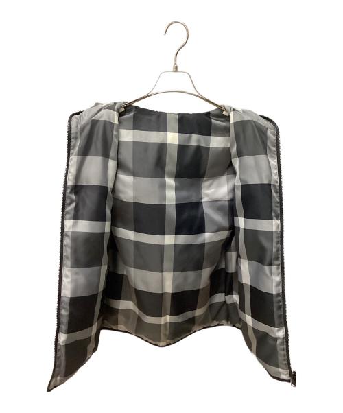 BLACK LABEL CRESTBRIDGE（ブラックレーベル クレストブリッジ）BLACK LABEL CRESTBRIDGE (ブラックレーベル クレストブリッジ) ライナー付ダウンジャケット グレー×ブラック サイズ:Lの古着・服飾アイテム