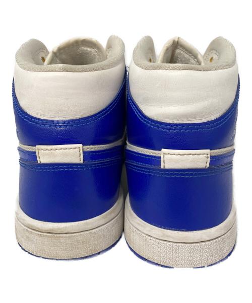 NIKE（ナイキ）NIKE (ナイキ) Air Jordan 1 Mid Kentucky Blue ブルー×ホワイト サイズ:24.5cmの古着・服飾アイテム