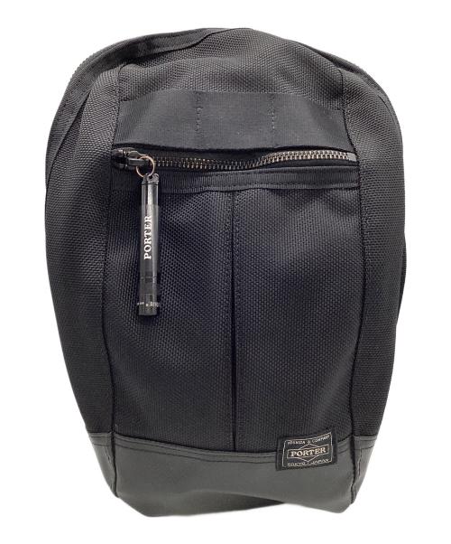 PORTER（ポーター）PORTER (ポーター) ヒートスリングショルダーバック ブラックの古着・服飾アイテム