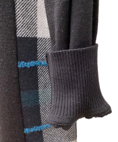 BLUE LABEL CRESTBRIDGE（ブルーレーベルクレストブリッジ）BLUE LABEL CRESTBRIDGE (ブルーレーベルクレストブリッジ) 長袖ワンピース ネイビー サイズ:Mの古着・服飾アイテム