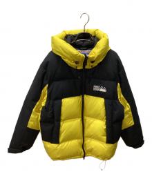 FIRST DOWN（ファーストダウン）の古着「ダウンジャケット」｜イエロー×ブラック